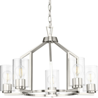 Goodwin Five Light Chandelier in Brushed Nickel (54|P400316-009)