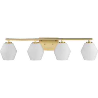 Copeland Four Light Vanity in Brushed Gold (54|P300433-191)