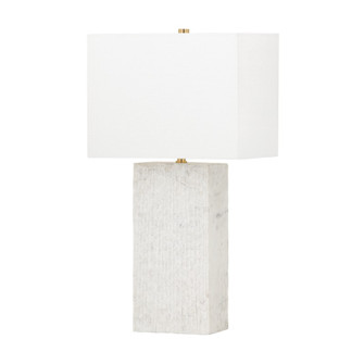Seismic One Light Table Lamp in Patina Brass (67|PTL1019-PBR)