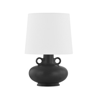 Rikki One Light Table Lamp in Aged Brass Ceramic Gold (428|HL613201B-AGB/CRC)