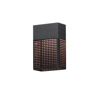 Lattice LED Outdoor Wall Sconce in Black (16|54802BK)