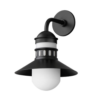 Admiralty One Light Outdoor Wall Sconce in Black (16|35124SWBK)