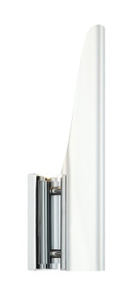 Stylus One Light Wall Sconce in Chrome (423|W32401CH)