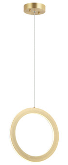 Victoria LED Pendant in Brushed Gold (423|C66112BG)