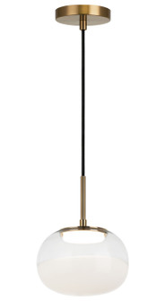 Jayce LED Pendant in Aged Gold Brass (423|C60501AGWH)