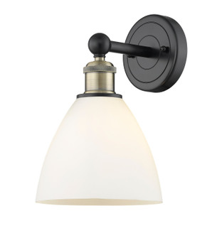 Edison One Light Wall Sconce in Black Antique Brass (405|616-1W-BAB-GBD-751)