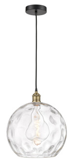 Edison One Light Pendant in Black Antique Brass (405|616-1P-BAB-G1215-14)