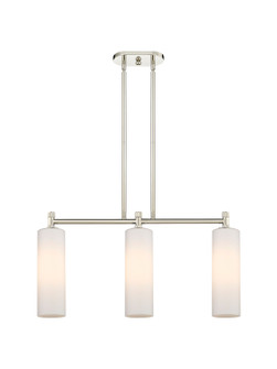 Downtown Urban LED Island Pendant in Polished Nickel (405|434-3I-PN-G434-12WH)