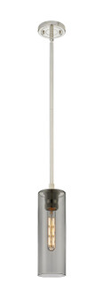 Downtown Urban LED Pendant in Polished Nickel (405|434-1S-PN-G434-12SM)