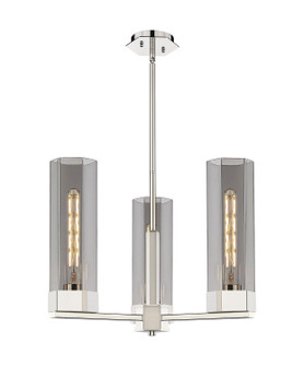 Downtown Urban LED Pendant in Polished Nickel (405|427-3CR-PN-G427-14SM)