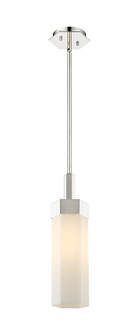 Downtown Urban LED Pendant in Polished Nickel (405|427-1S-PN-G427-14WH)