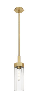 Downtown Urban LED Pendant in Brushed Brass (405|427-1S-BB-G427-14CL)