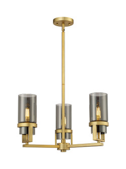 Downtown Urban LED Pendant in Brushed Brass (405|426-3CR-BB-G426-8SM)