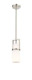 Downtown Urban LED Pendant in Satin Nickel (405|426-1S-SN-G426-8WH)