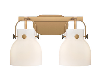 Downtown Urban LED Bath Vanity in Brushed Brass (405|423-2W-BB-G412-6WH)