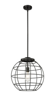 Essex One Light Pendant in Matte Black (405|221-1S-BK-CE-16-BK)