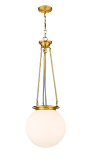 Essex One Light Pendant in Satin Gold (405|221-1P-SG-G201-14)