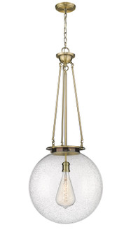 Essex One Light Pendant in Antique Brass (405|221-1P-AB-G204-18)