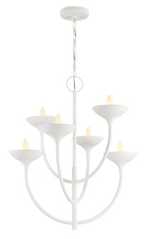 Ryton Six Light Chandelier in Plaster White (7|4715-892)