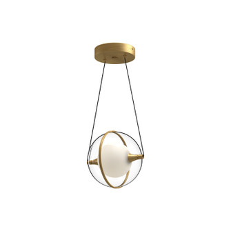 Aries LED Pendant in Brushed Gold (347|PD76708-BG)