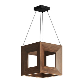 Morina LED Pendant in Walnut (347|PD32912-WT)