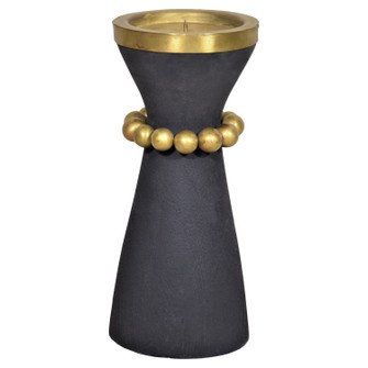 Parvati Candleholder in Antique Brass And Black (208|11514)