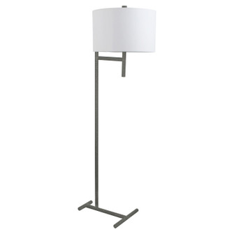 Ladon One Light Floor Lamp in Black (208|11456)