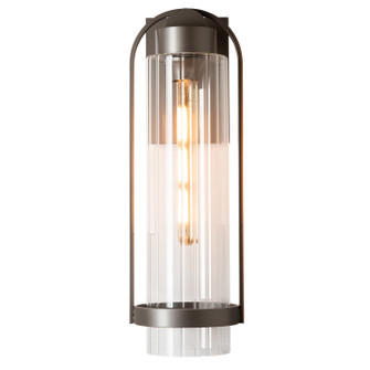 Alcove One Light Outdoor Wall Sconce in Coastal Burnished Steel (39|302556-SKT-78-FD0742)