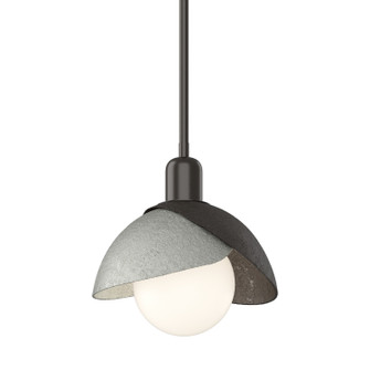 Brooklyn One Light Pendant in Oil Rubbed Bronze (39|181183-SKT-MULT-14-85)