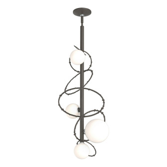 Olympus Four Light Pendant in Dark Smoke (39|131606-SKT-MULT-07-GG0712)