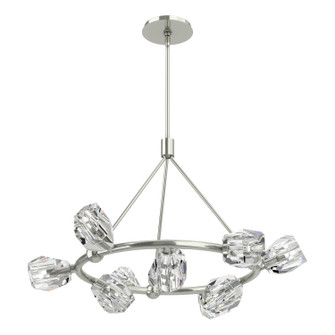 Gatsby Nine Light Pendant in Sterling (39|131067-SKT-MULT-85-CR) Gatsby Nine Light Pendant in Sterling (39|131067-SKT-MULT-85-CR)