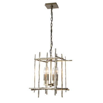 Tura Four Light Chandelier in Oil Rubbed Bronze (39|101315-SKT-14)