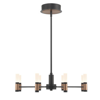 Albany LED Chandelier in Black and Brass (40|46352-019)