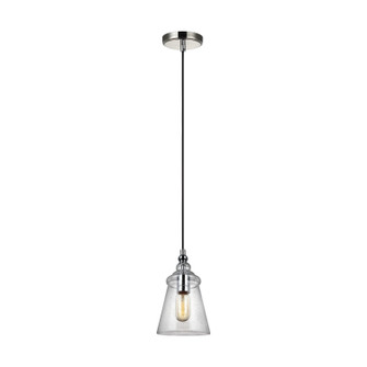 Loras One Light Pendant in Chrome (1|P1449CH)