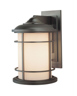 Lighthouse One Light Outdoor Wall Lantern in Burnished Bronze (1|OL2202BB)