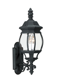 Wynfield Two Light Outdoor Wall Lantern in Black (1|88201EN-12)