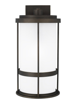 Wilburn One Light Outdoor Wall Lantern in Antique Bronze (1|8790901D-71)