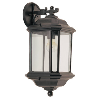 Kent One Light Outdoor Wall Lantern in Black (1|84032-12)