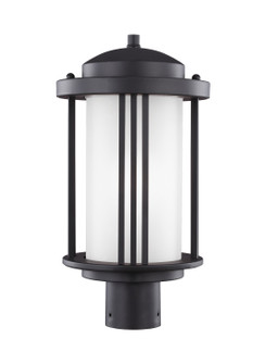 Crowell One Light Outdoor Post Lantern in Black (1|8247901-12)