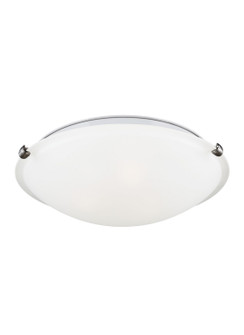 Clip Ceiling Flush Mount Three Light Flush Mount in Brushed Nickel (1|7543503EN3-962)