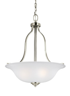 Emmons Three Light Pendant in Brushed Nickel (1|6639003EN3-962)