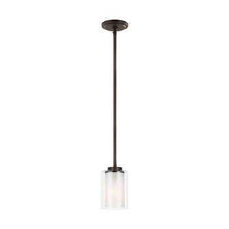 Elmwood Park One Light Mini-Pendant in Bronze (1|6137301-710)