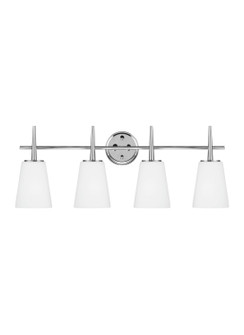 Driscoll Four Light Wall / Bath in Chrome (1|4440404EN3-05)