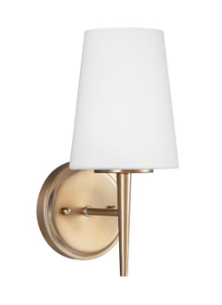 Driscoll One Light Wall / Bath Sconce in Satin Brass (1|4140401EN3-848)