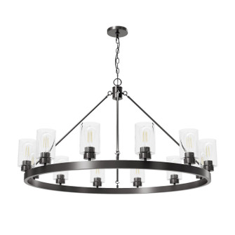 Hartland 12 Light Chandelier in Noble Bronze (47|13061)