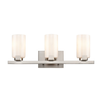 Dressler Three Light Vanity in Brushed Nickel (45|EC89914/3)