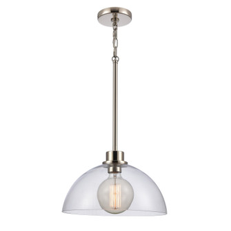 Julian One Light Pendant in Polished Nickel (45|89925/1)