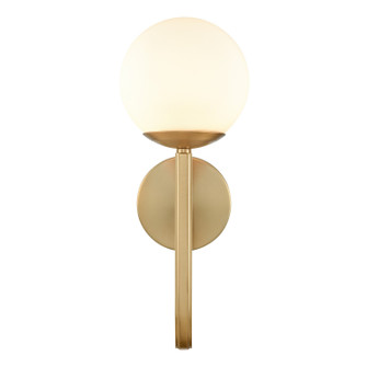 Caroline One Light Vanity in Brushed Gold (45|89670/1)