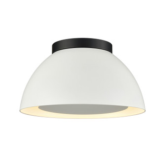 Pelham Two Light Flush Mount in Matte Black (45|52303/2)