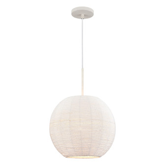 Sophie One Light Pendant in White Coral (45|52255/1)